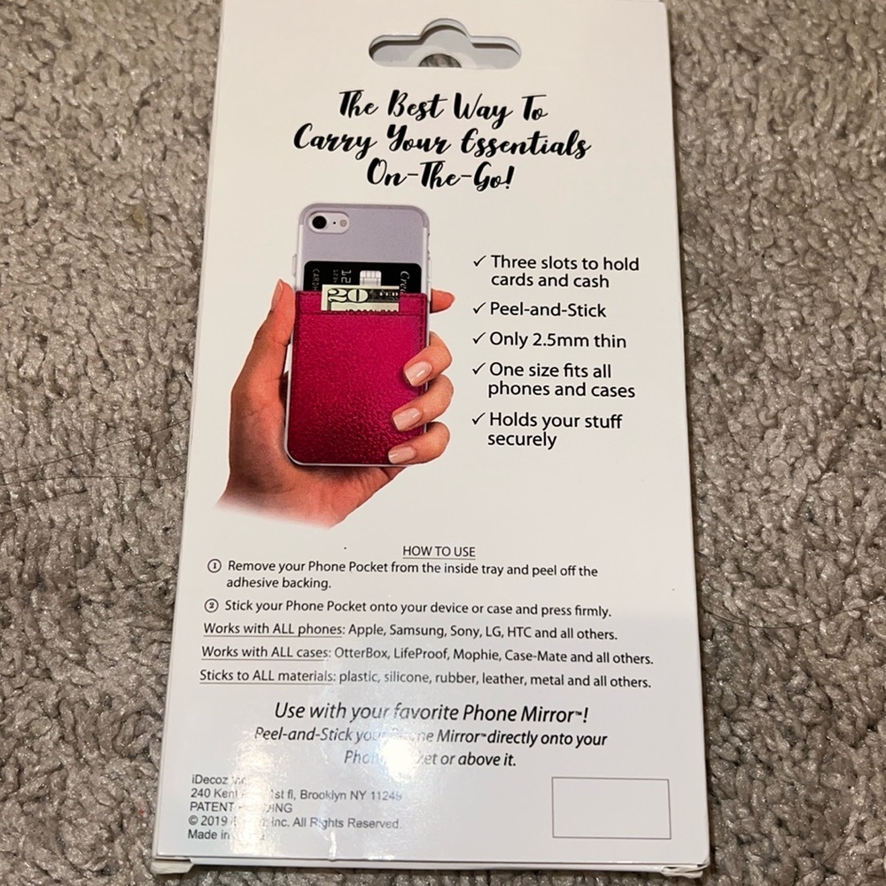 Phone Wallet Pocket - Picture 4 of 4